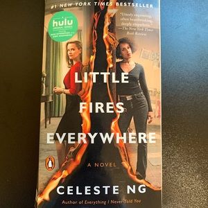 Little Fires Everywhere by Celeste Ng New York Times Best Seller Paperback